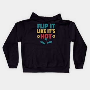 Flip it Like It's Hot Pinball Machines Arcade Funny Game Kids Hoodie